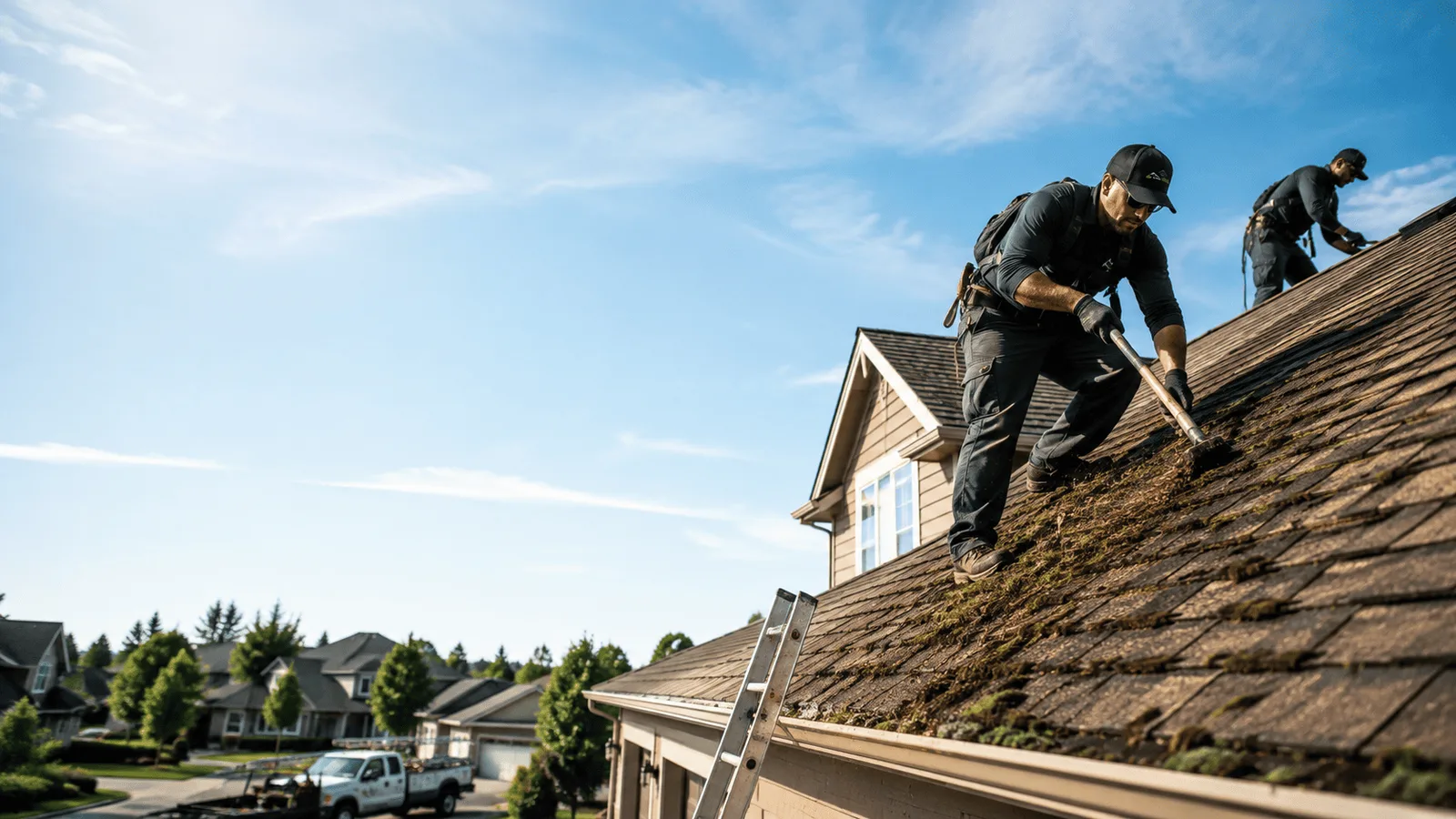 Roof Moss Removal in Covert, MI near me